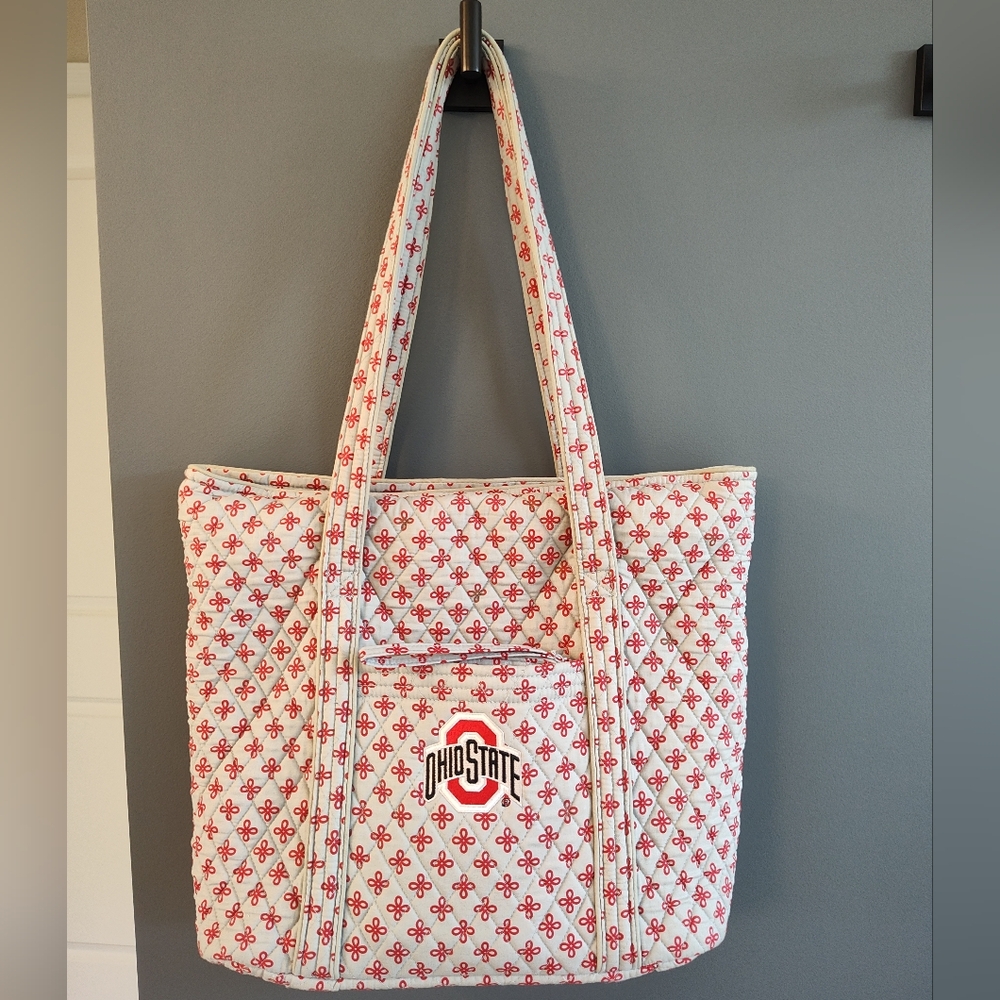 Ohio State Vera Bradley tote and wallet